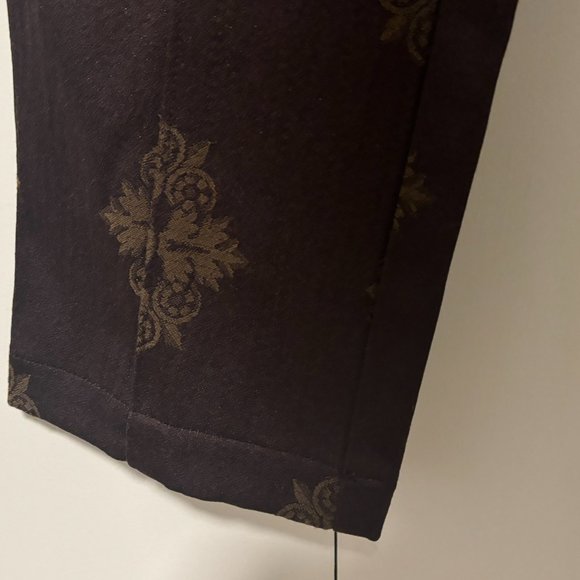 $770 BNWT Goodfight Jacquard Print CroppedTailored Trousers/ Pants 29 - 30 - Picture 8 of 16